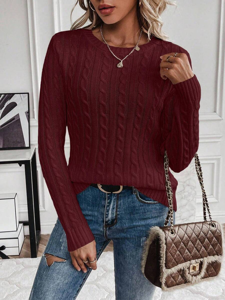 Celina – Ladies' Cable-Knit Jumper