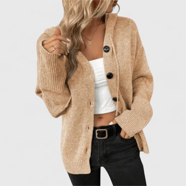 Brittan - Knitted Cozy Cardigan