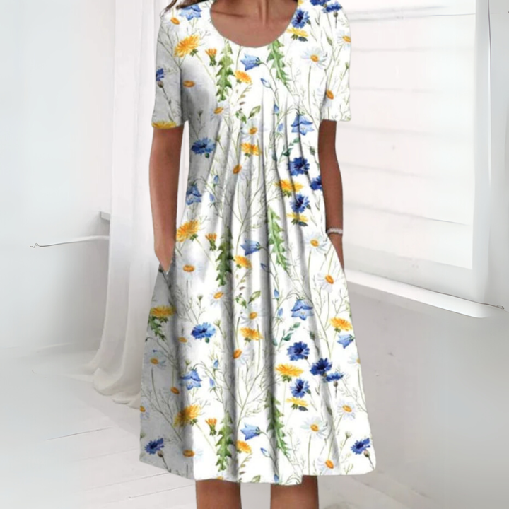 Doreen - Elegant Tummy Covering Dress