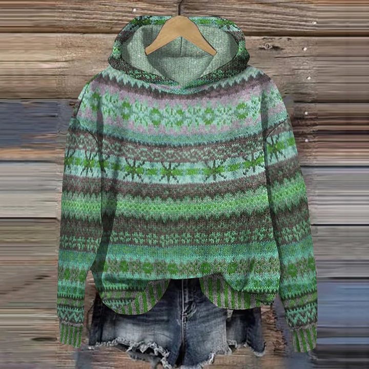 Uvelia - Ethnic Retro Hoodie
