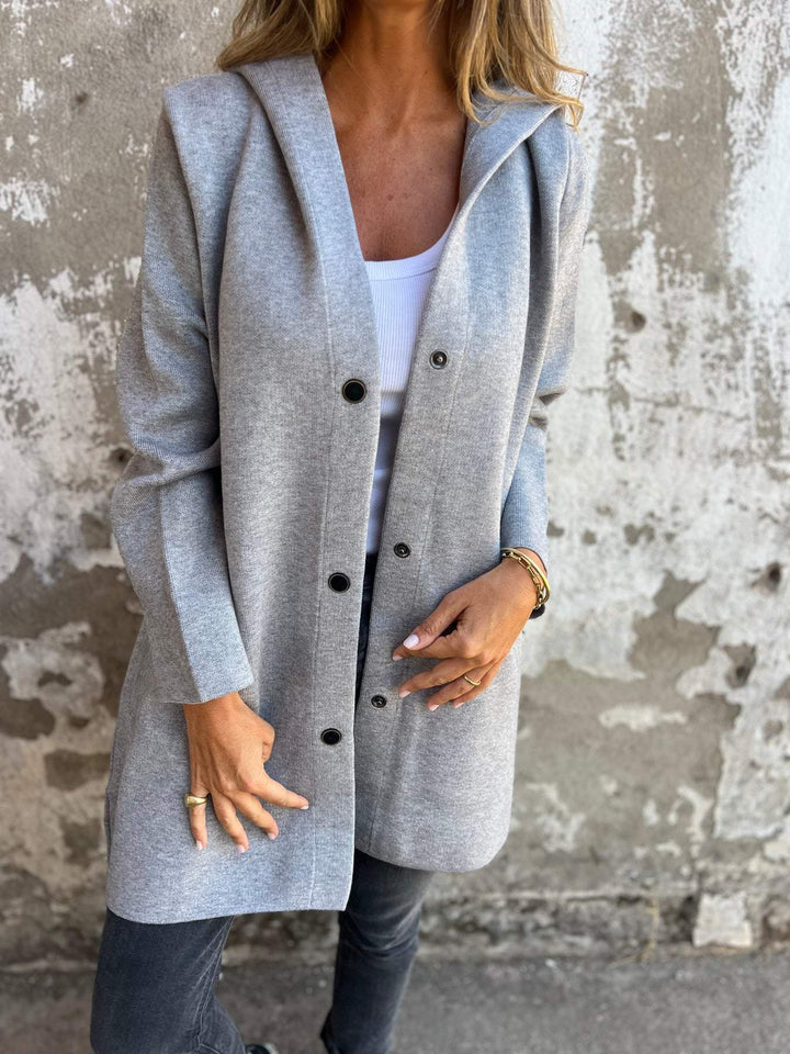 Amber – Warm & Cozy Hooded Coat