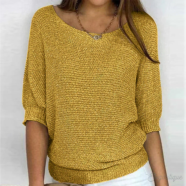 Charlotte - Relaxed Knit Top